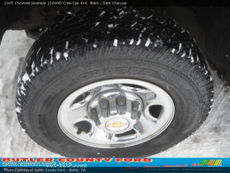 Black / Dark Charcoal 2005 Chevrolet Silverado 2500HD Crew Cab 4x4