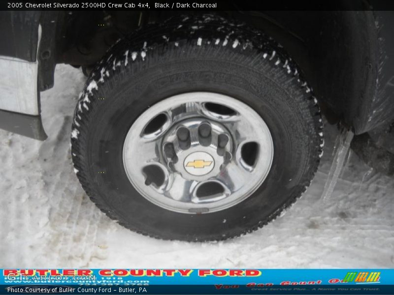 Black / Dark Charcoal 2005 Chevrolet Silverado 2500HD Crew Cab 4x4
