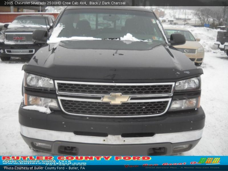 Black / Dark Charcoal 2005 Chevrolet Silverado 2500HD Crew Cab 4x4