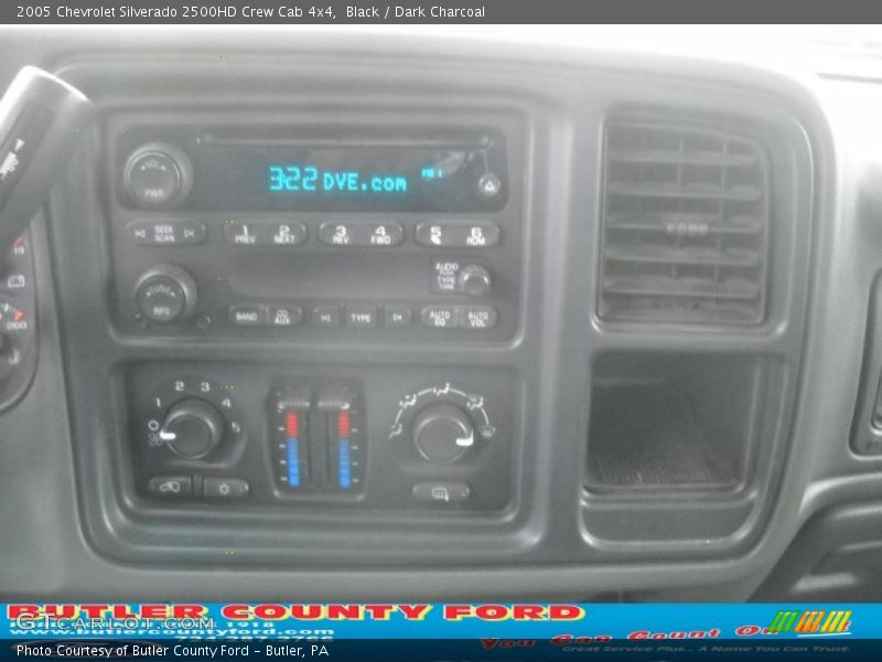 Black / Dark Charcoal 2005 Chevrolet Silverado 2500HD Crew Cab 4x4
