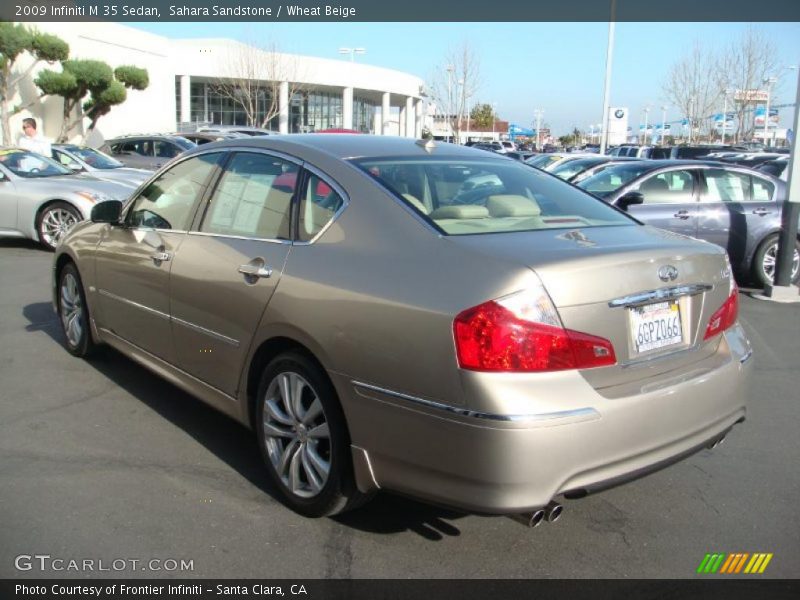 Sahara Sandstone / Wheat Beige 2009 Infiniti M 35 Sedan