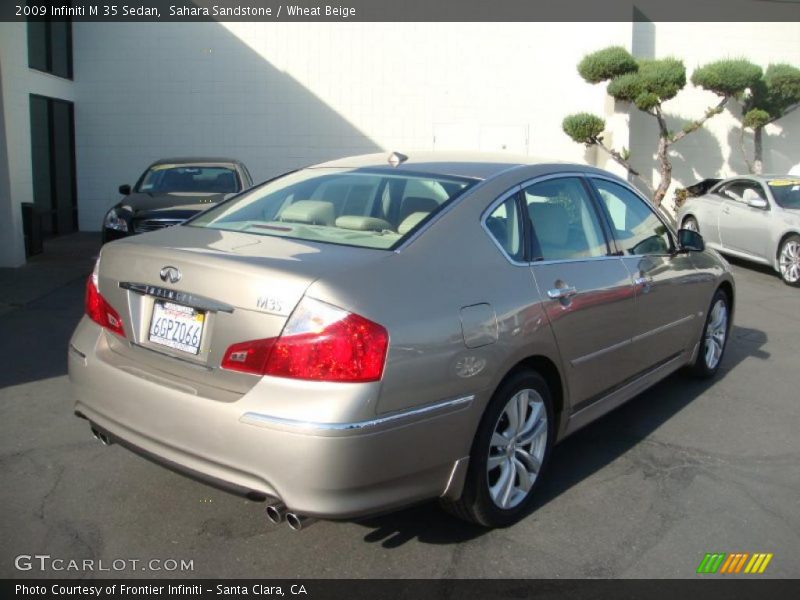 Sahara Sandstone / Wheat Beige 2009 Infiniti M 35 Sedan