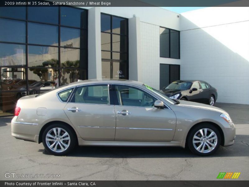 Sahara Sandstone / Wheat Beige 2009 Infiniti M 35 Sedan