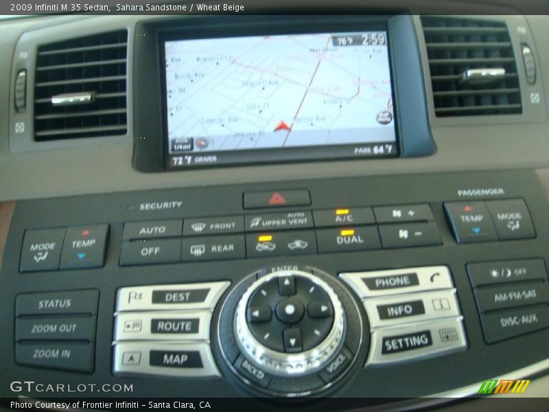 Sahara Sandstone / Wheat Beige 2009 Infiniti M 35 Sedan