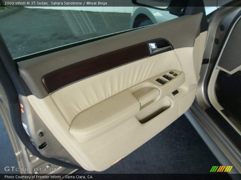 Sahara Sandstone / Wheat Beige 2009 Infiniti M 35 Sedan