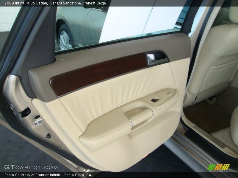 Sahara Sandstone / Wheat Beige 2009 Infiniti M 35 Sedan