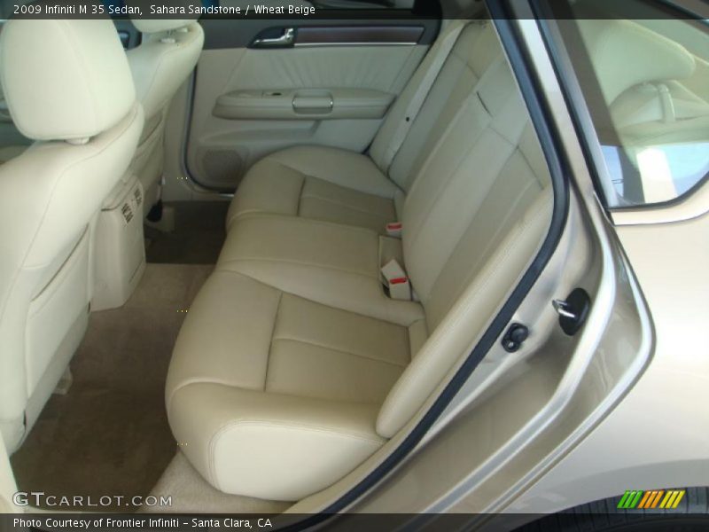 Sahara Sandstone / Wheat Beige 2009 Infiniti M 35 Sedan