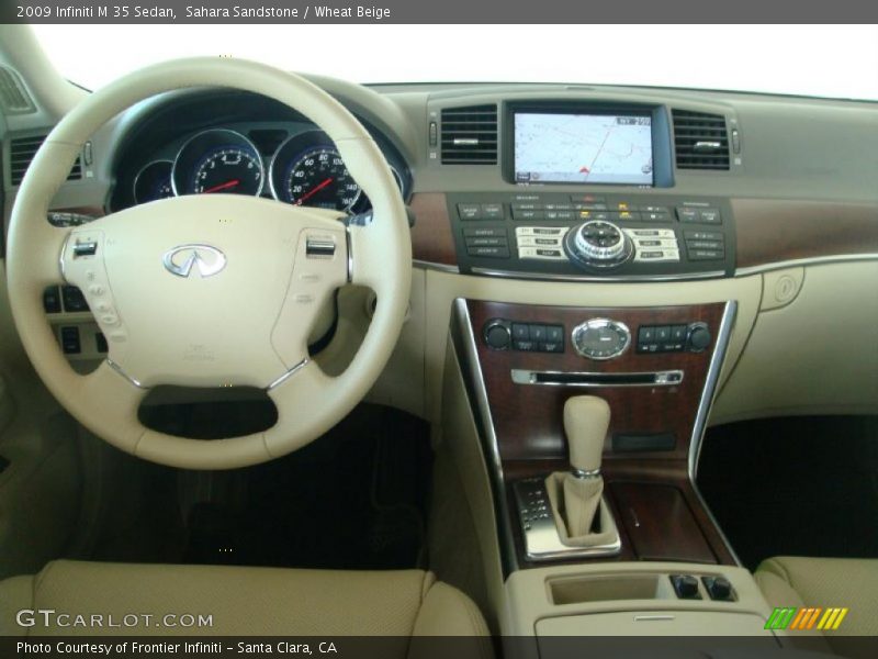 Sahara Sandstone / Wheat Beige 2009 Infiniti M 35 Sedan