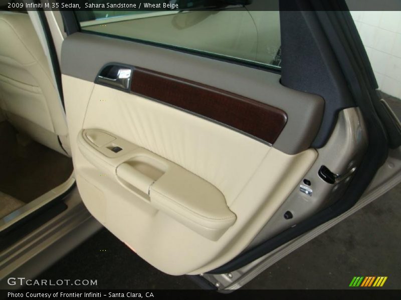 Sahara Sandstone / Wheat Beige 2009 Infiniti M 35 Sedan