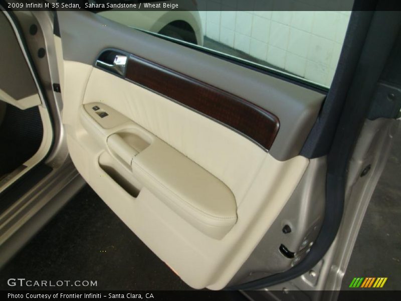 Sahara Sandstone / Wheat Beige 2009 Infiniti M 35 Sedan
