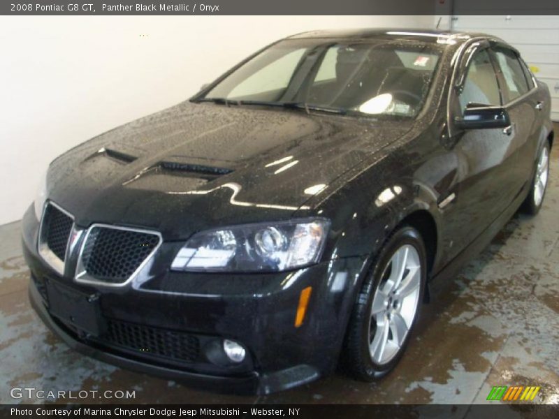 Panther Black Metallic / Onyx 2008 Pontiac G8 GT