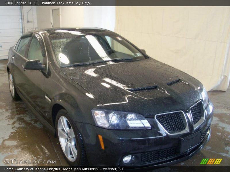 Panther Black Metallic / Onyx 2008 Pontiac G8 GT