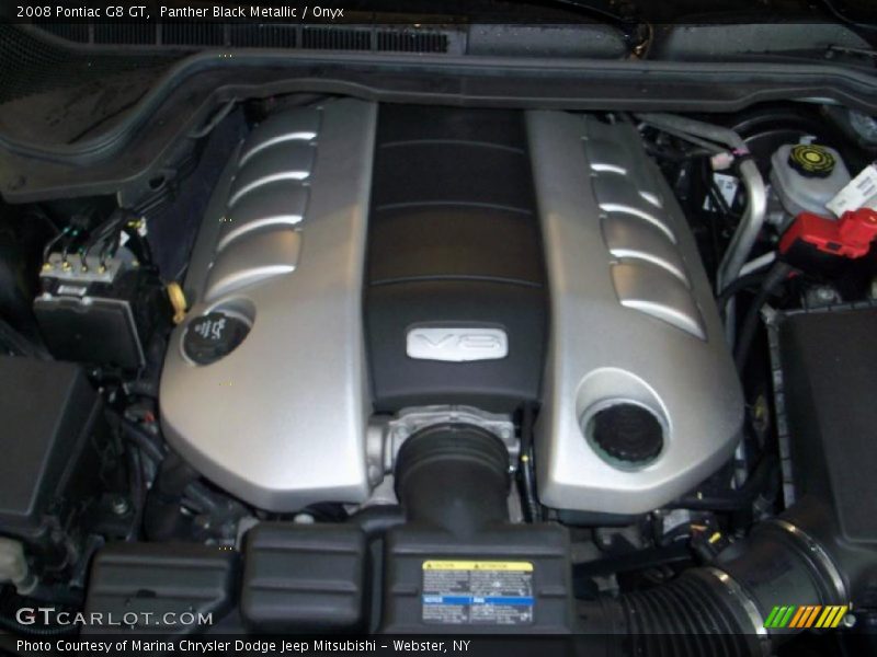Panther Black Metallic / Onyx 2008 Pontiac G8 GT