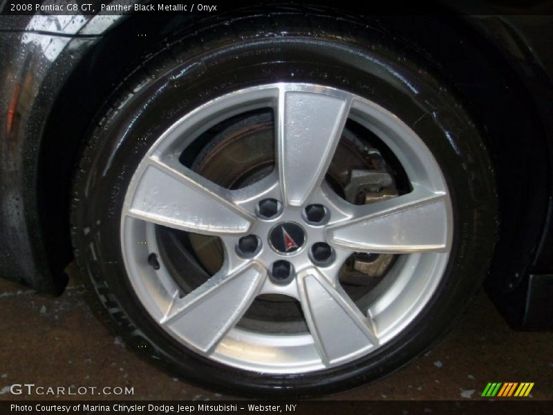 Panther Black Metallic / Onyx 2008 Pontiac G8 GT