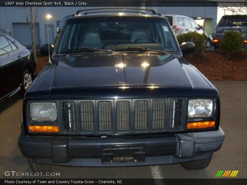 Black / Grey 1997 Jeep Cherokee Sport 4x4