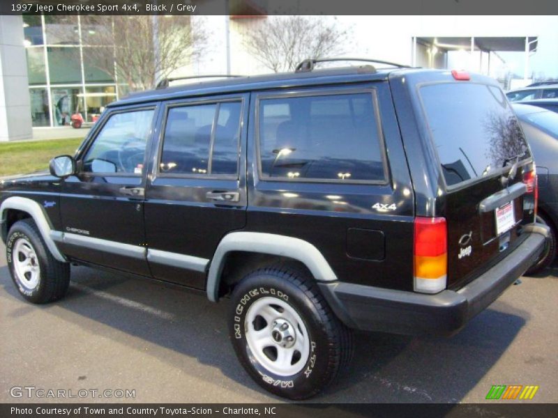 Black / Grey 1997 Jeep Cherokee Sport 4x4