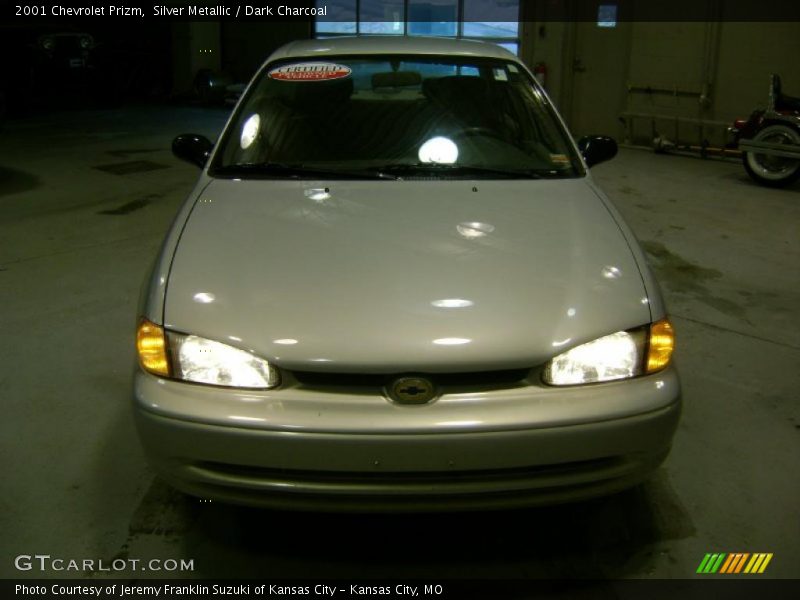 Silver Metallic / Dark Charcoal 2001 Chevrolet Prizm