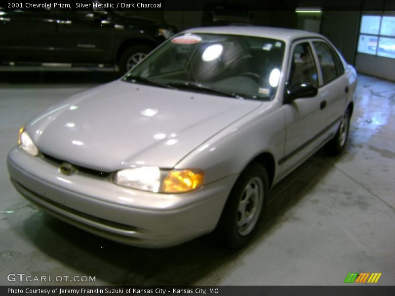 Silver Metallic / Dark Charcoal 2001 Chevrolet Prizm