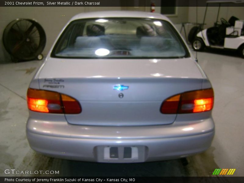 Silver Metallic / Dark Charcoal 2001 Chevrolet Prizm