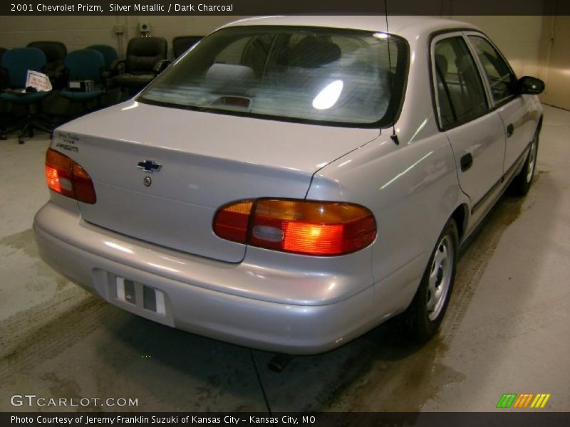 Silver Metallic / Dark Charcoal 2001 Chevrolet Prizm