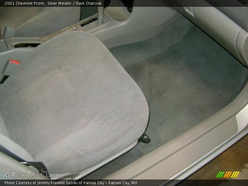 Silver Metallic / Dark Charcoal 2001 Chevrolet Prizm