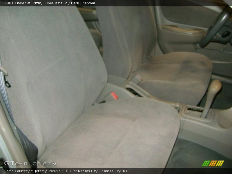 Silver Metallic / Dark Charcoal 2001 Chevrolet Prizm