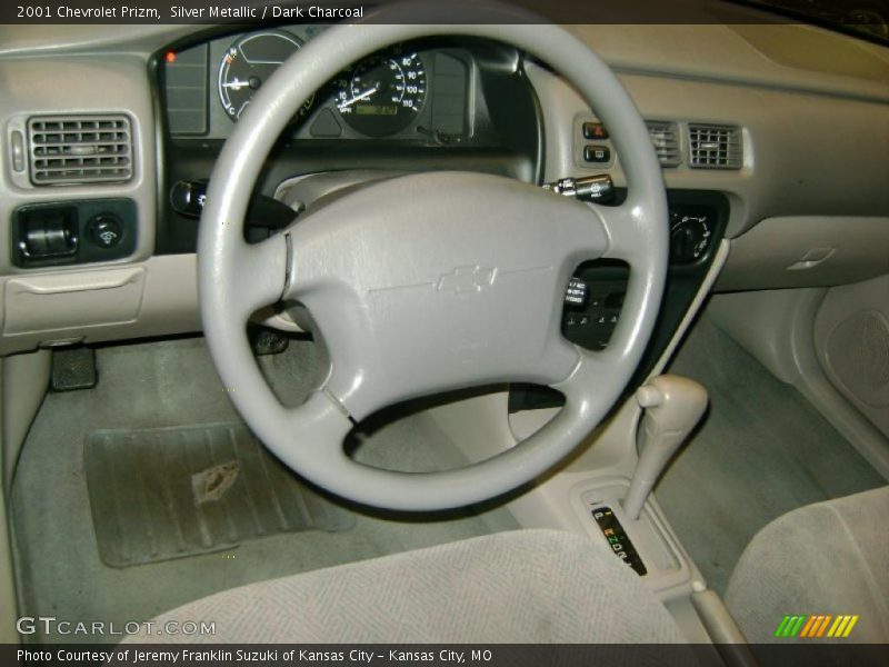 Silver Metallic / Dark Charcoal 2001 Chevrolet Prizm