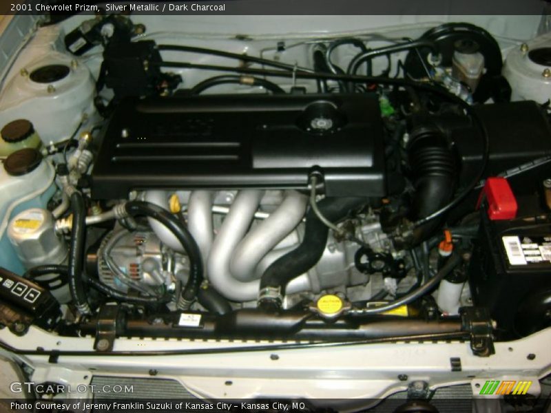 Silver Metallic / Dark Charcoal 2001 Chevrolet Prizm