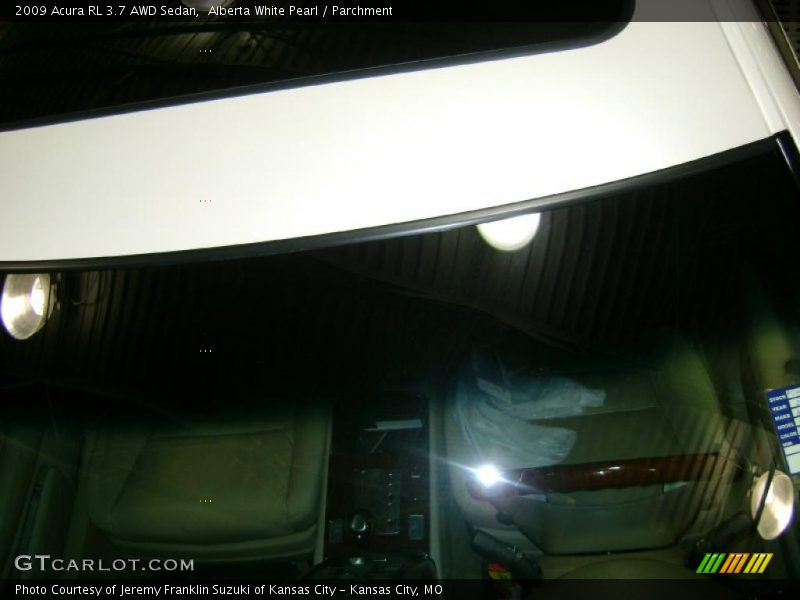 Alberta White Pearl / Parchment 2009 Acura RL 3.7 AWD Sedan