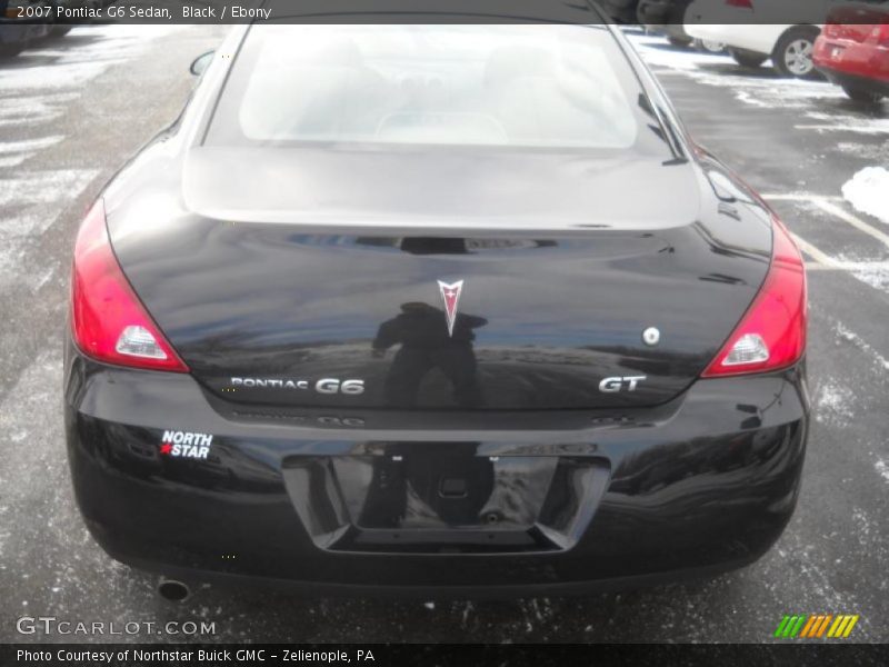 Black / Ebony 2007 Pontiac G6 Sedan