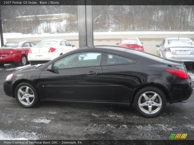 Black / Ebony 2007 Pontiac G6 Sedan