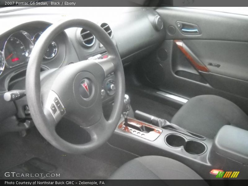 Black / Ebony 2007 Pontiac G6 Sedan