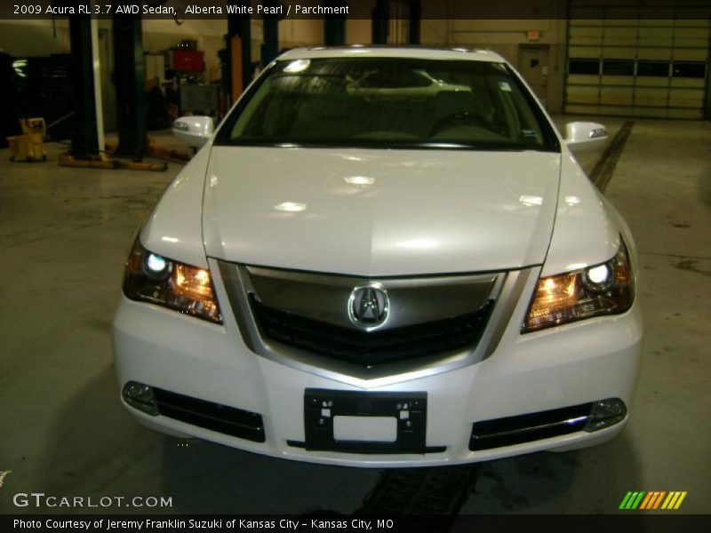 Alberta White Pearl / Parchment 2009 Acura RL 3.7 AWD Sedan