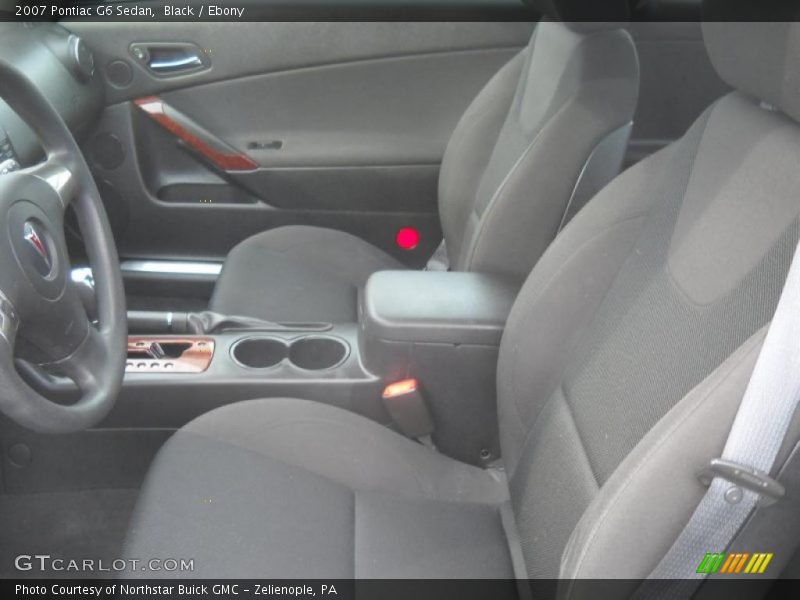 Black / Ebony 2007 Pontiac G6 Sedan