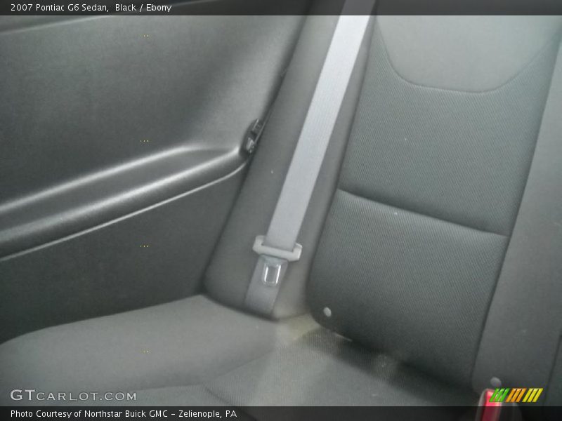 Black / Ebony 2007 Pontiac G6 Sedan