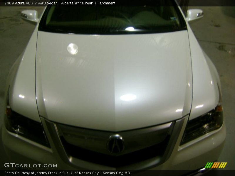 Alberta White Pearl / Parchment 2009 Acura RL 3.7 AWD Sedan