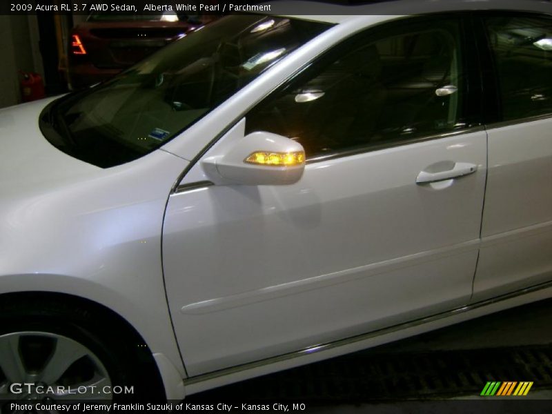 Alberta White Pearl / Parchment 2009 Acura RL 3.7 AWD Sedan