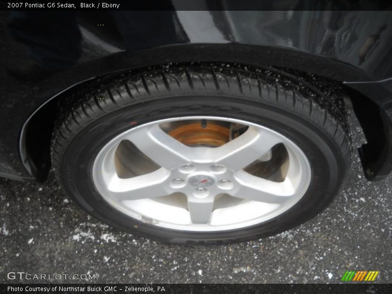 Black / Ebony 2007 Pontiac G6 Sedan