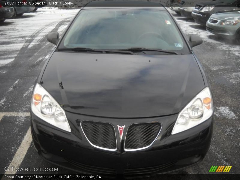 Black / Ebony 2007 Pontiac G6 Sedan