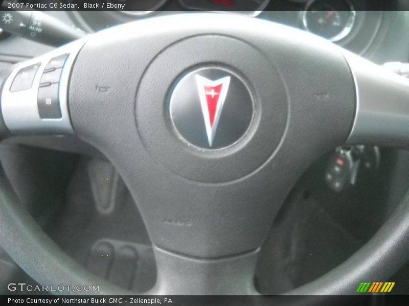 Black / Ebony 2007 Pontiac G6 Sedan