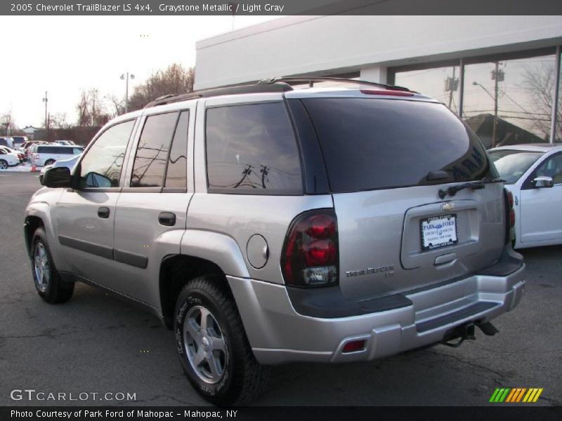 Graystone Metallic / Light Gray 2005 Chevrolet TrailBlazer LS 4x4