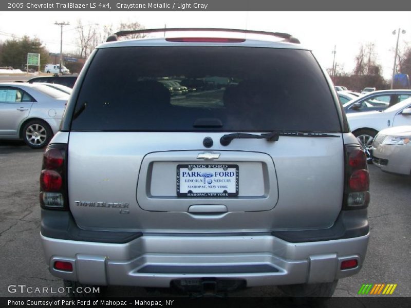 Graystone Metallic / Light Gray 2005 Chevrolet TrailBlazer LS 4x4