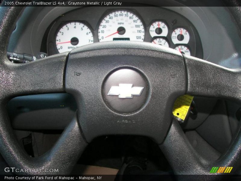 Graystone Metallic / Light Gray 2005 Chevrolet TrailBlazer LS 4x4