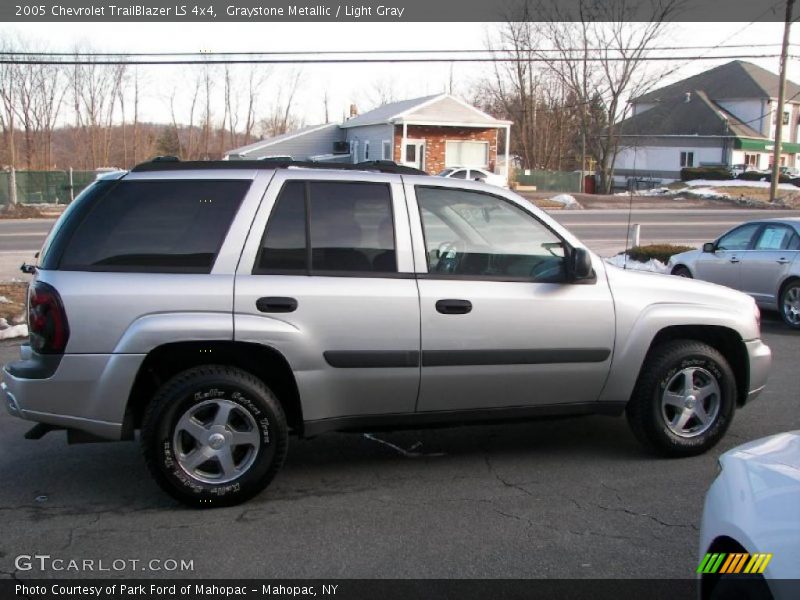 Graystone Metallic / Light Gray 2005 Chevrolet TrailBlazer LS 4x4