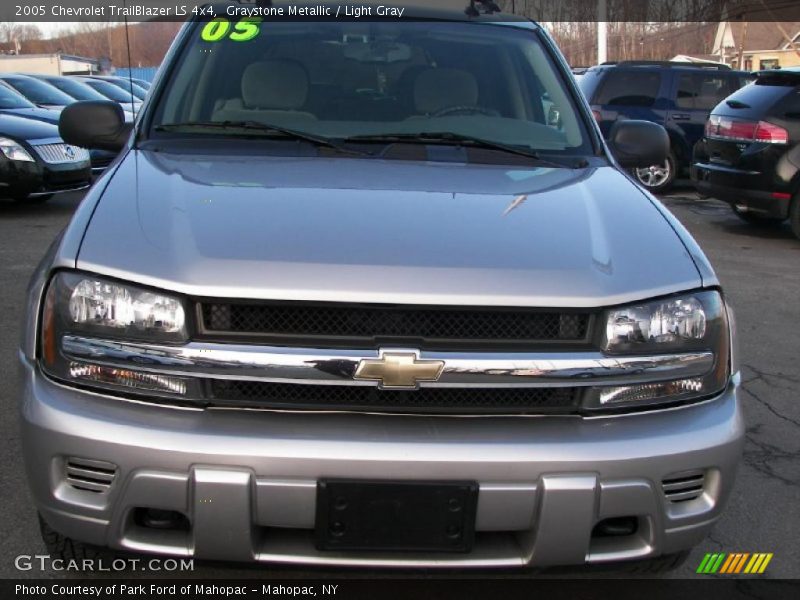 Graystone Metallic / Light Gray 2005 Chevrolet TrailBlazer LS 4x4