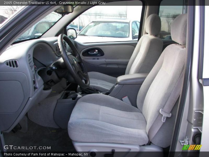 Graystone Metallic / Light Gray 2005 Chevrolet TrailBlazer LS 4x4