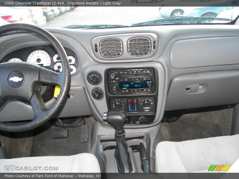Graystone Metallic / Light Gray 2005 Chevrolet TrailBlazer LS 4x4