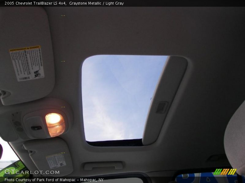 Graystone Metallic / Light Gray 2005 Chevrolet TrailBlazer LS 4x4