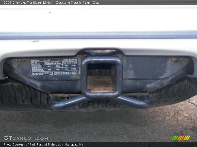 Graystone Metallic / Light Gray 2005 Chevrolet TrailBlazer LS 4x4