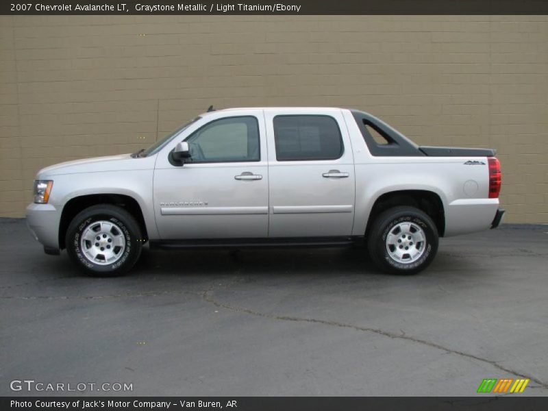Graystone Metallic / Light Titanium/Ebony 2007 Chevrolet Avalanche LT